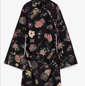 BNWT ZARA silk dress